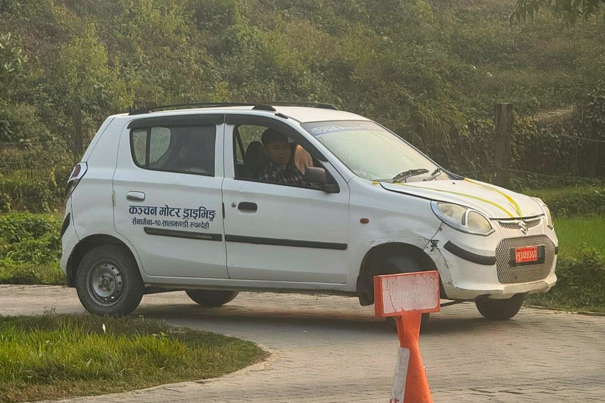Smiling Driver